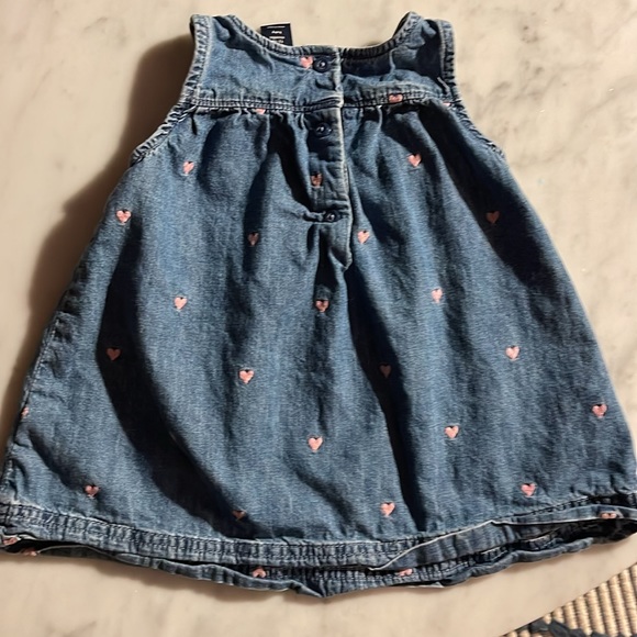 Gap chambray jumper dress - Picture 3 of 4